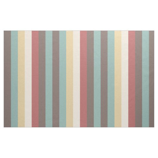 Stof van het Patroon van de Strepen van de Kleur (Fat Quarter)