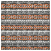 Stof van Indische geografische bruine steenstammen (Swatch)