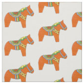 Stof van Oranje paarden (Swatch)