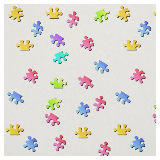 Stof van puzzelstukjes (Swatch)