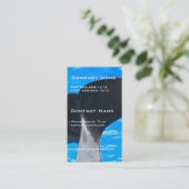 Stof van walvisVisitekaartjes Visitekaartje (Staand voorkant)