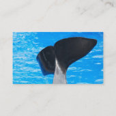 Stof van walvisVisitekaartjes Visitekaartje (Achterkant)