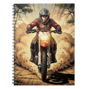 Stof & Vastberadenheid Vol Gas Motocross Notitieboek