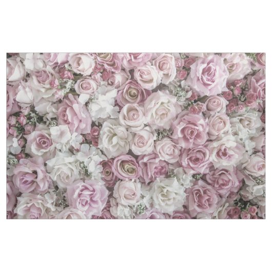 Stof - Victoriaans Rozen Collage (Yard (91,4 cm))