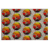 Stof | Vogel van de Paradise Geometric Sunset (Fat Quarter)