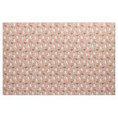 Stof voor beagles - Bloemen Roze (Fat Quarter)