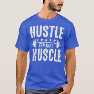 Stof voor die spier- werkuitenliefhebber t-shirt