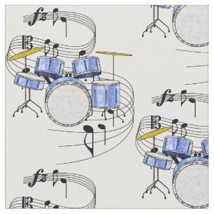 Stof voor drumset