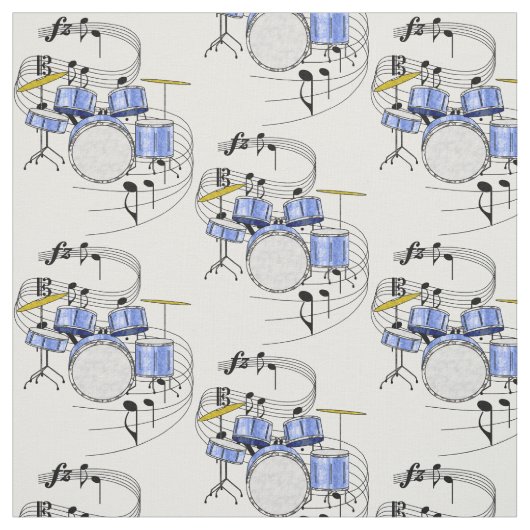 Stof voor drumset (Swatch)