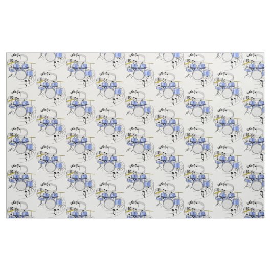 Stof voor drumset (Fat Quarter)