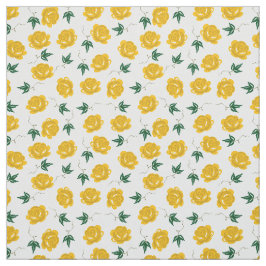 Stof voor gele rozen