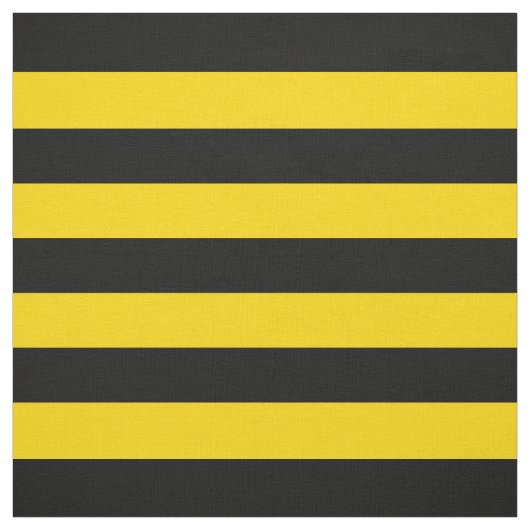 Stof voor gele/zwarte strepen (Swatch)