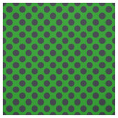 Stof voor groene en zwarte poka (Swatch)