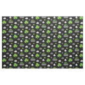 Stof voor het krullen van rotsen en van shamrocks (Fat Quarter)