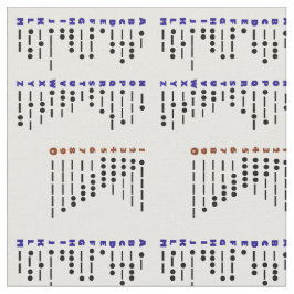 Stof voor morse-codetabel