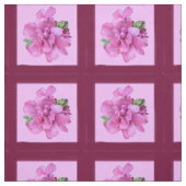 Stof voor roze ventiel en vierkantjes (Swatch)