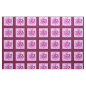Stof voor roze ventiel en vierkantjes (Fat Quarter)