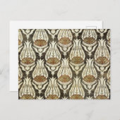 Stof voor stoffering (1600-1700) van William Morri Briefkaart (Voorkant / Achterkant)