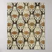 Stof voor stoffering (1600-1700) van William Morri Poster (Voorkant)