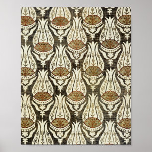 Stof voor stoffering (1600-1700) van William Morri Poster