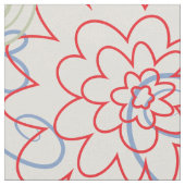 Stof voor wervelingen en bladeren en bloemen (Close Up)