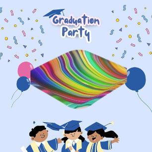 Stof Wave Esthetische Design Papier Borden Papieren Bordje