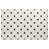 Stof: Witte en zwarte sterren Stof (Fat Quarter)