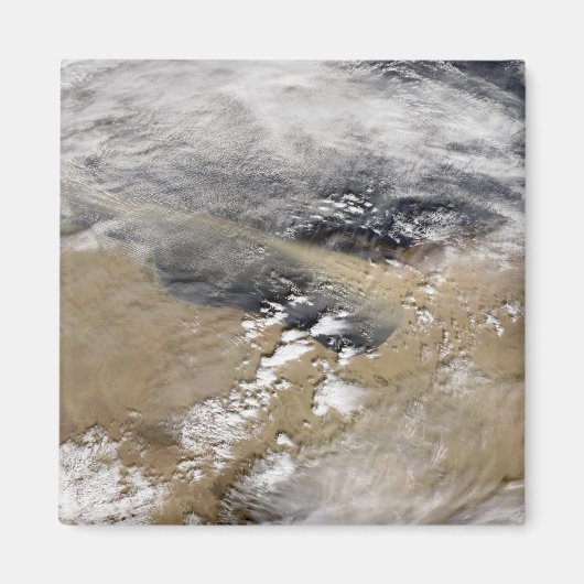 Stofbalg voor de kust van Libië Magneet (Voorkant)