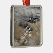 Stofbalg voor de kust van Libië Metalen Ornament (Rechts)