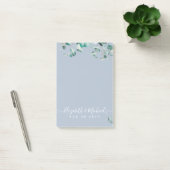 Stofblauw Eucalyptus Groen TROUWEN Planning Post-it® Notes (Kantoor)