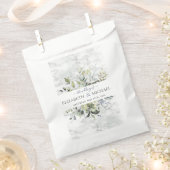 Stofblauw Eucalyptus Groene Botanische Marmer Bedankzakje (Geknipt)