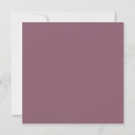 Stofblauw Mauve & Blush Roze Kleurenpaletkaart Kaart (Achterkant)