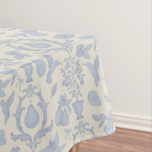 Stofblauw Perfecte Peer Franse Landstreek Tafelkleed