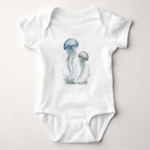 Stofblauwe kwal jongetje baby shower
