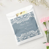 Stofblauwe Talavera-tegels Fiesta-huwelijksdessert Bedankzakje (Gezegeld)