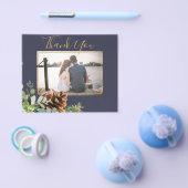 Stofblauwe Trouw Eucalyptus Groenery Budget Flyer (Enkel)