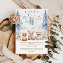 Stofblauwe Verhalenboek Bos Baby Shower