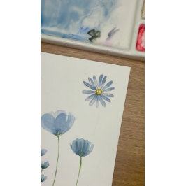 Stofbloeiende salie-wildbloem-huwelijksretouradres etiket