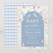 Stofbloem Baby Sprinkle Bloemenweide Kaart (Voorkant / Achterkant)