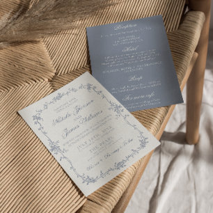 Stofbloem Blauw Bloem Boho Kruiden Alles In Eén Tr Kaart