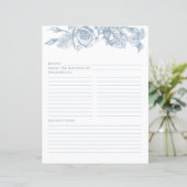Stofbloem Blauw Bloem Recept (Staand voorkant)