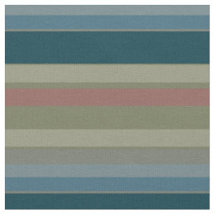 Stofbloem Blauw, Teal, Beige, Koraal, Olijfgroen S Stof