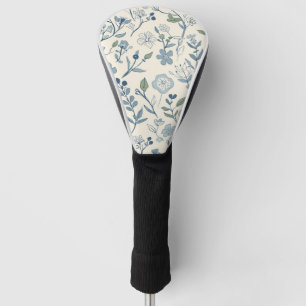 Stofbloem Blauw Wildernis Bloemen Botanisch Patroo Golfheadcover