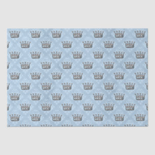 Stofbloem Blauwe & Roze Alice In Wonderland Baby S Tissuepapier