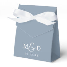 Stofbloem Blauwe Rustieke Boho Moderne Monogram Br