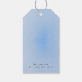 Stofbloem Boho Dank Je Cadeaulabel (Achterkant)