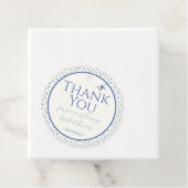 Stofbloem Bruidsaangifte Met Dankzegging Bedankjes Labels (In situ)