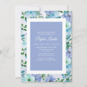 Stofbloem Bruidsboeket Bruiloft Kaart (Voorkant)