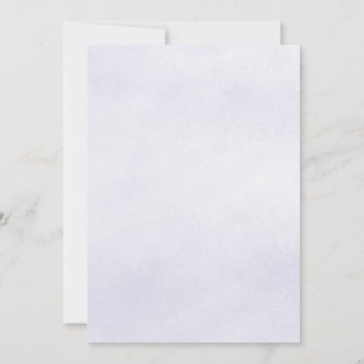 Stofbloem Bruidsboeket Bruiloft Kaart (Achterkant)