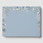 Stofbloem Bruidsboeket Trouwbloemen Gastenboek (Achterkant)